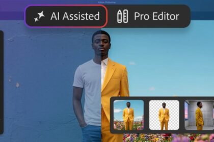 Photoshop’s new AI Assisted Editor offers a prompt-based editing option