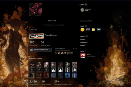 Steam profiles are beautiful 2000s-era relics