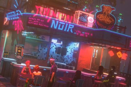 Live from Nivalis Nights: A nightly photo journal of my cyberpunk noodle bar