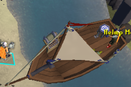 Old School RuneScape players are getting their boats stuck Suez Canal-style thanks to a narrow river in its new island: ‘Helmp mee’