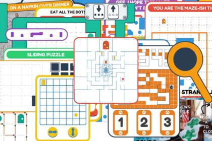 Free puzzle game 20 More Somehow Even Smaller Mazes follows the original 20 Small Mazes with an additional 20 (somehow even smaller) mazes