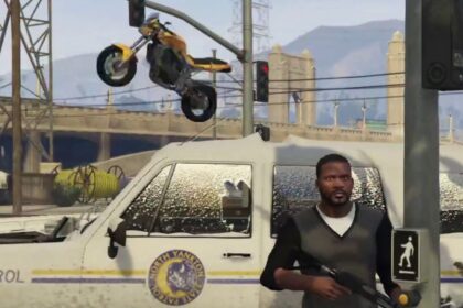 I attempted to become a professional driver in a GTA 5 where every car had no friction