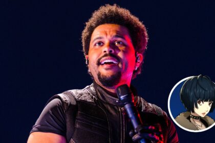 I am obsessed with The Weeknd’s slow descent into Persona-addled madness, including Photoshopping a tattoo of Persona 5’s biggest baddie on his arm