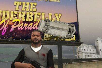 I have filled GTA 5 with realistic Los Angeles snow