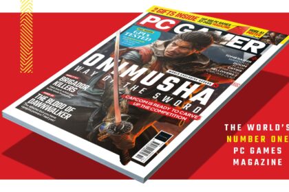 PC Gamer magazine’s new issue is on sale now: Onimusha: Way of the Sword, with a huge A1 poster and Top 100 games mini-mag