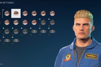 Sick: Ace Combat 8 has online airbase lobbies where you can bum around as your own bespoke pilotsona