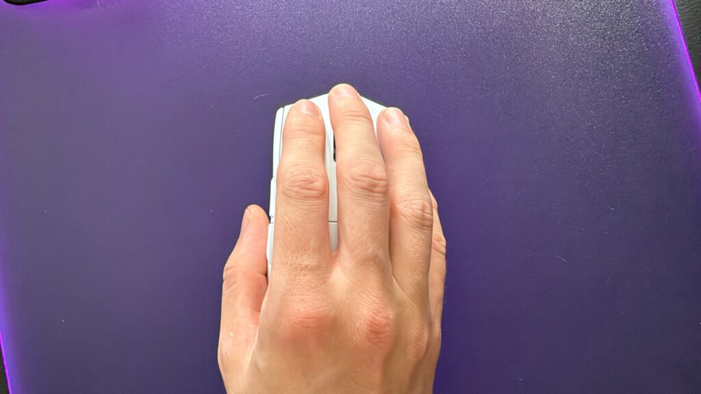 Micropost: I use my ring finger for right mouse button. Am I okay?