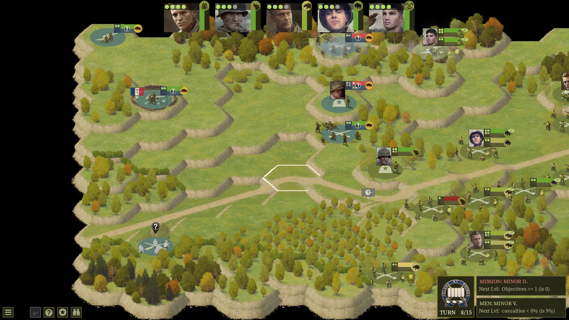 Burden of Command, WW2 strategy visual novel