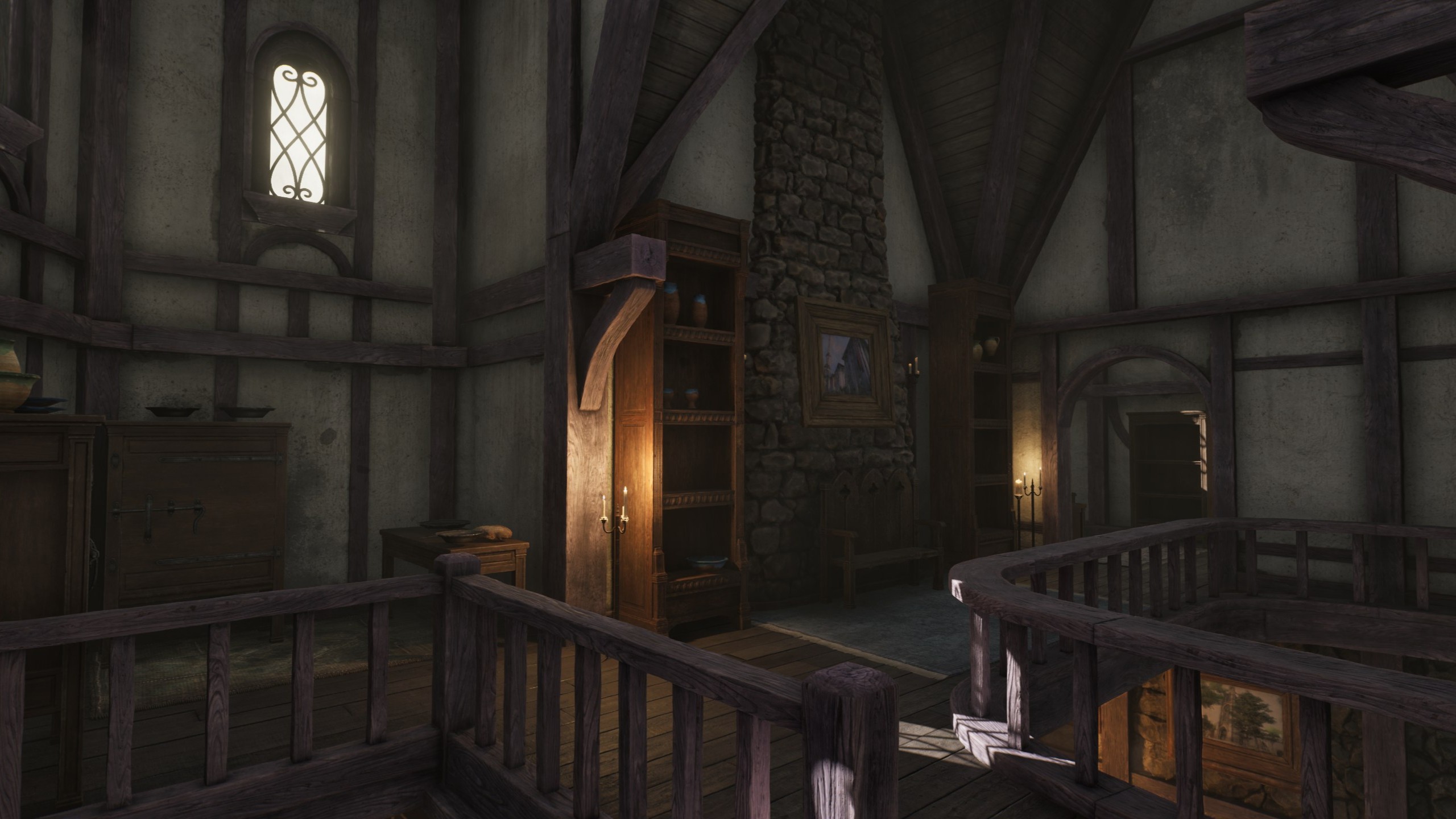 Oblivion Remastered house in Cheydinhal interior. 