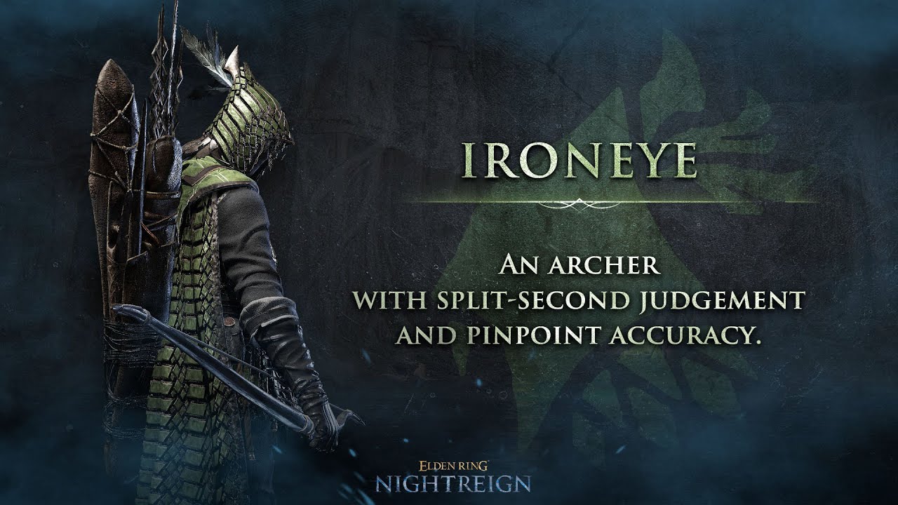 ELDEN RING NIGHTREIGN | Ironeye Character Gameplay Reveal - YouTube