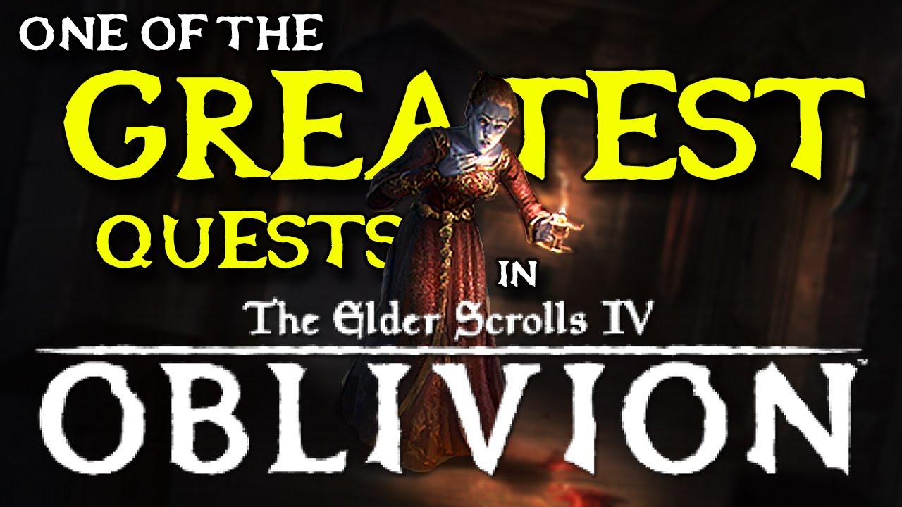 Let's Explore One of Oblivion's BEST Quests, WHODUNIT, & See What Elder Scrolls 6 Can Learn - YouTube
