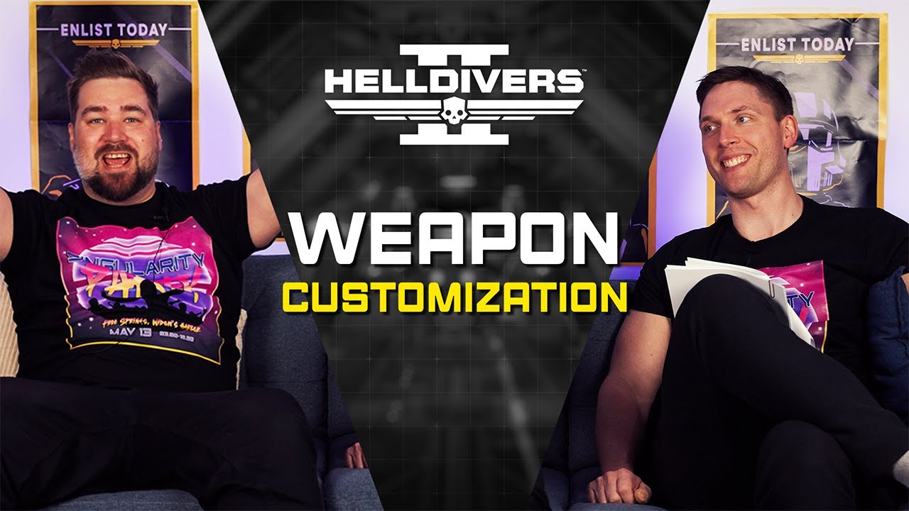 Helldivers 2 - Weapon Customization - YouTube