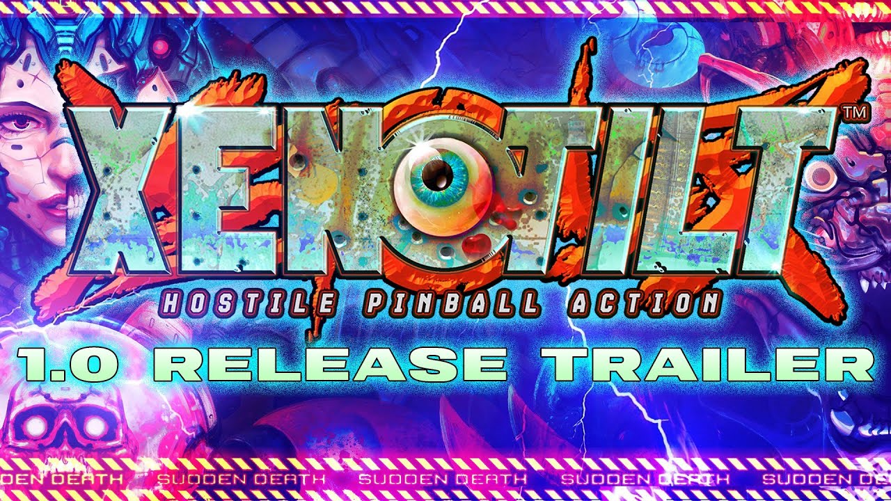 XENOTILT: HOSTILE PINBALL ACTION 1.0 OUT NOW! PC INDIE PINBALL GAME ON STEAM! - YouTube