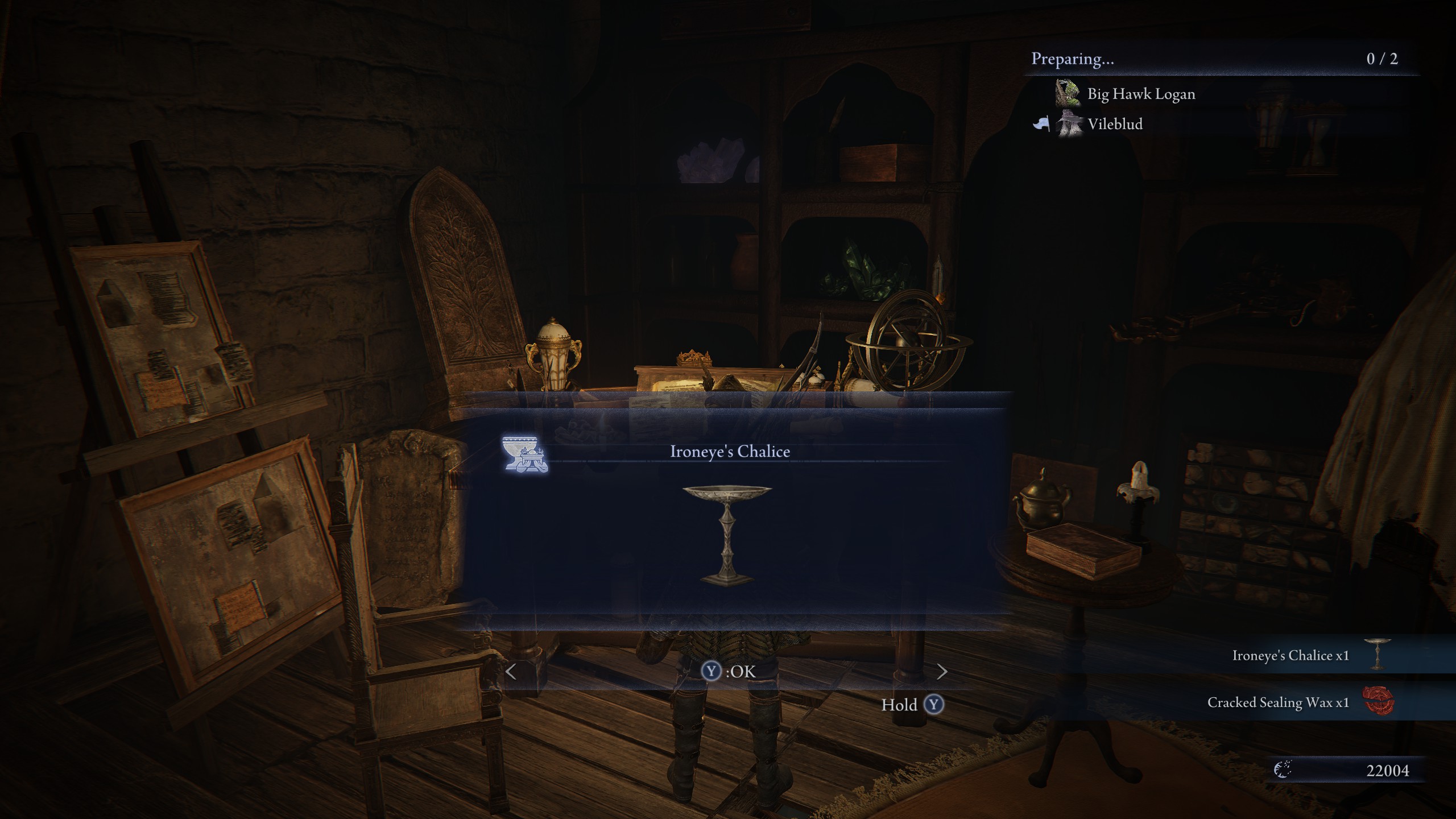 Elden Ring Nightreign relics - Chalice