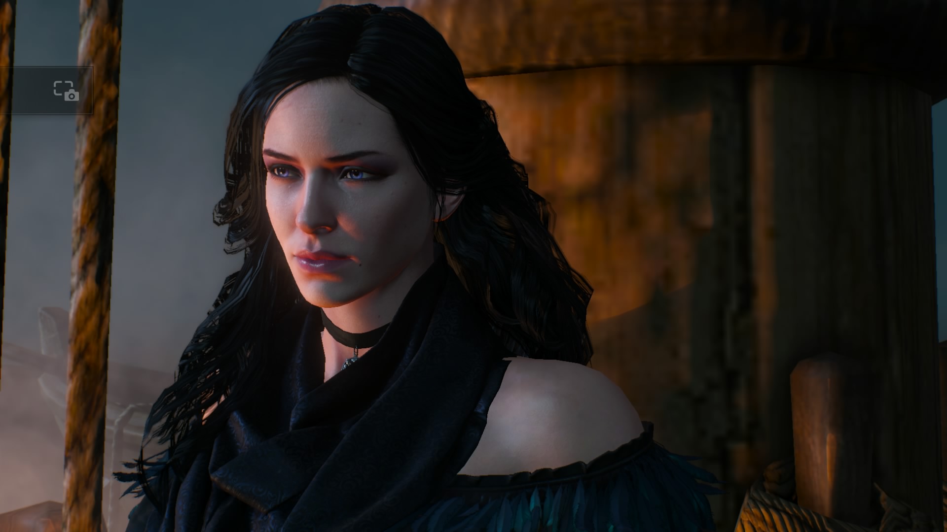 The sorceress Yennefer in The Witcher 3.