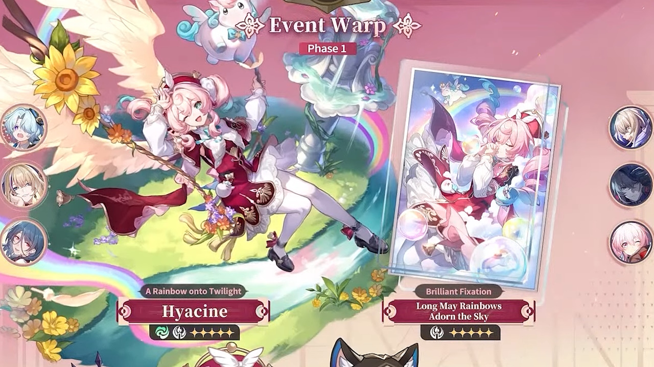 Honkai: Star Rail Banner and Light Cone details for Hyacine 