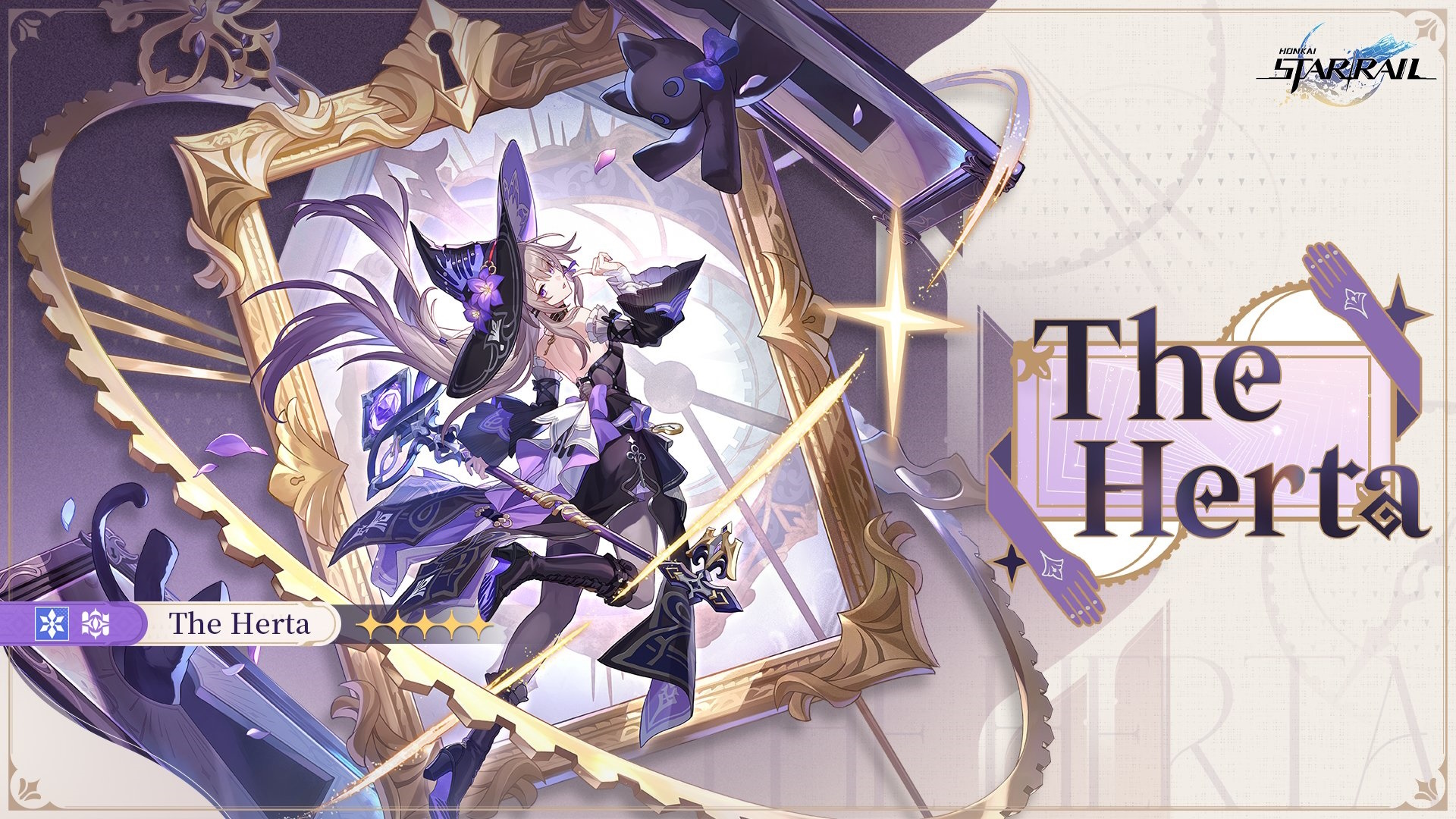 Honkai: Star Rail Banner drip marketing for The Herta 