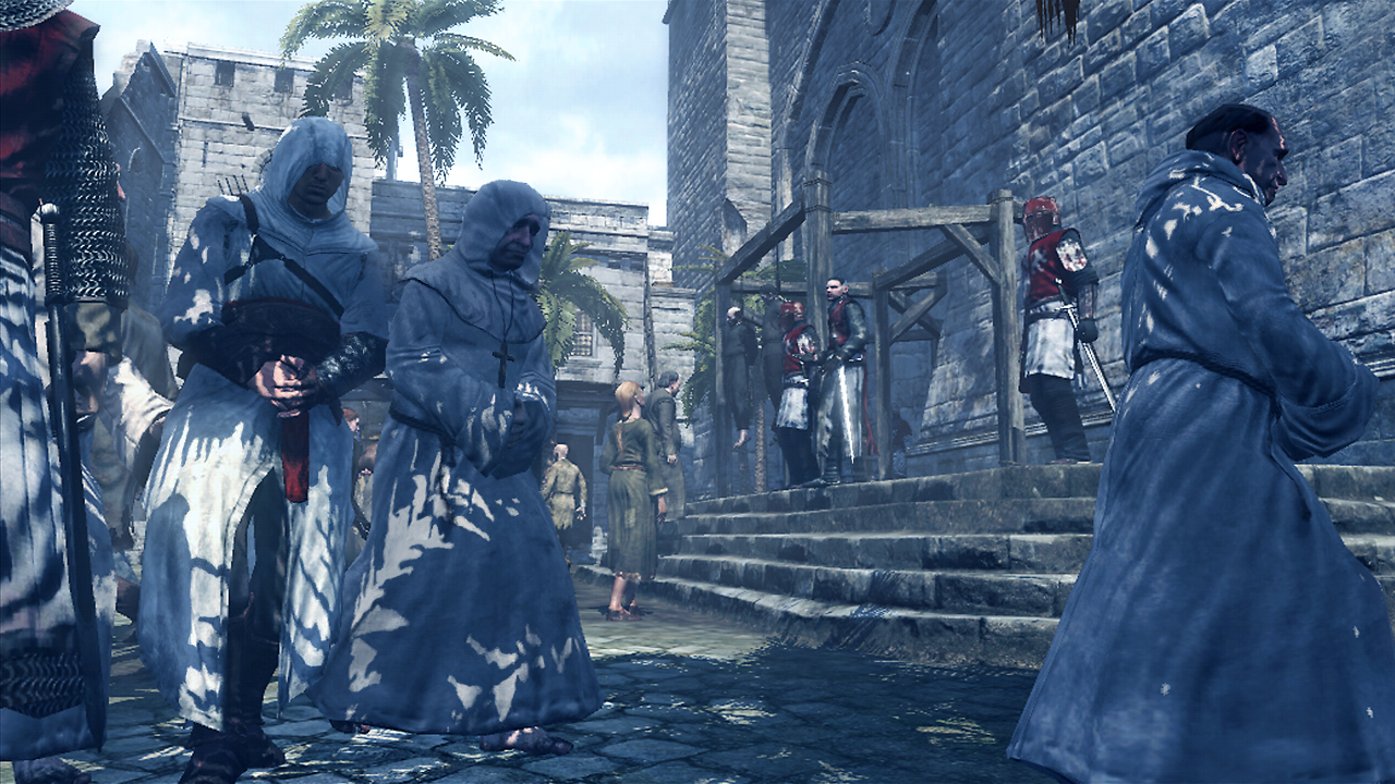 Sneaking around as a priest.