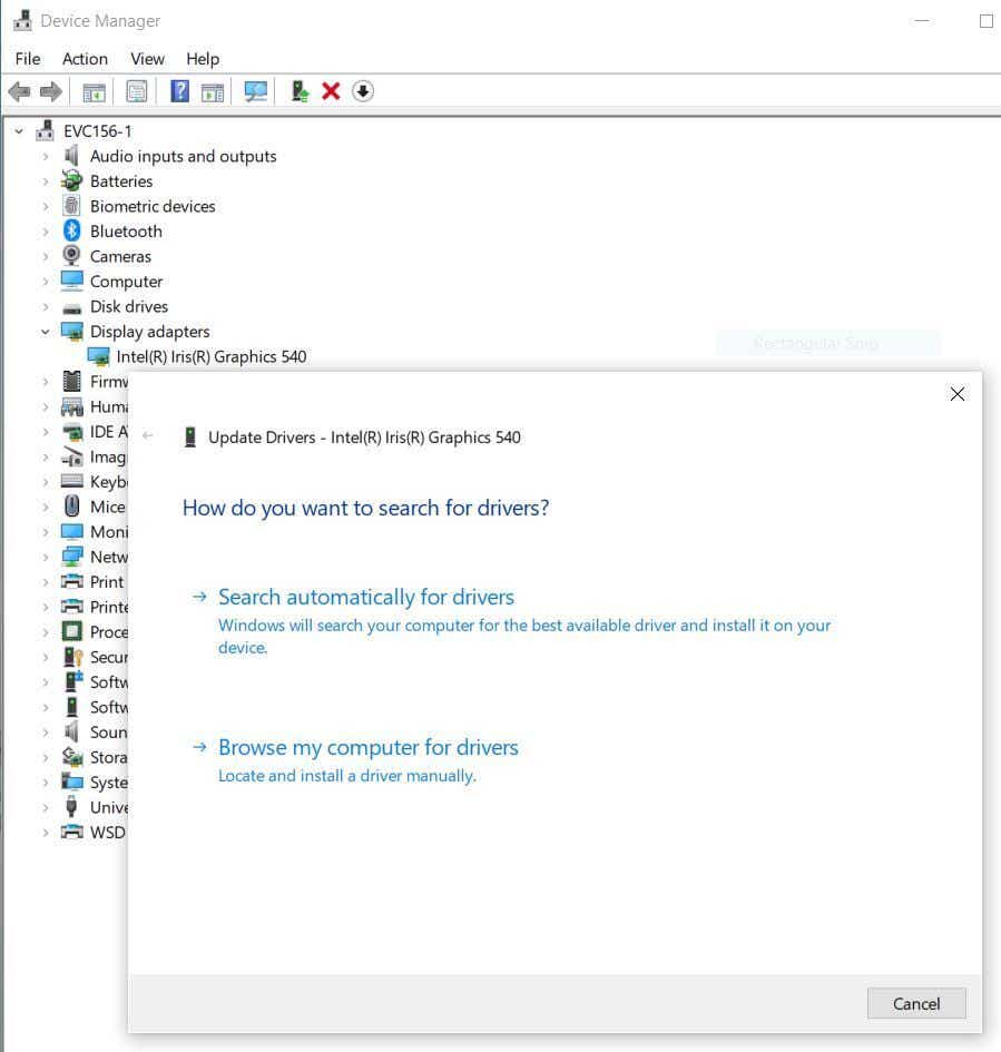 windows 10 update drivers