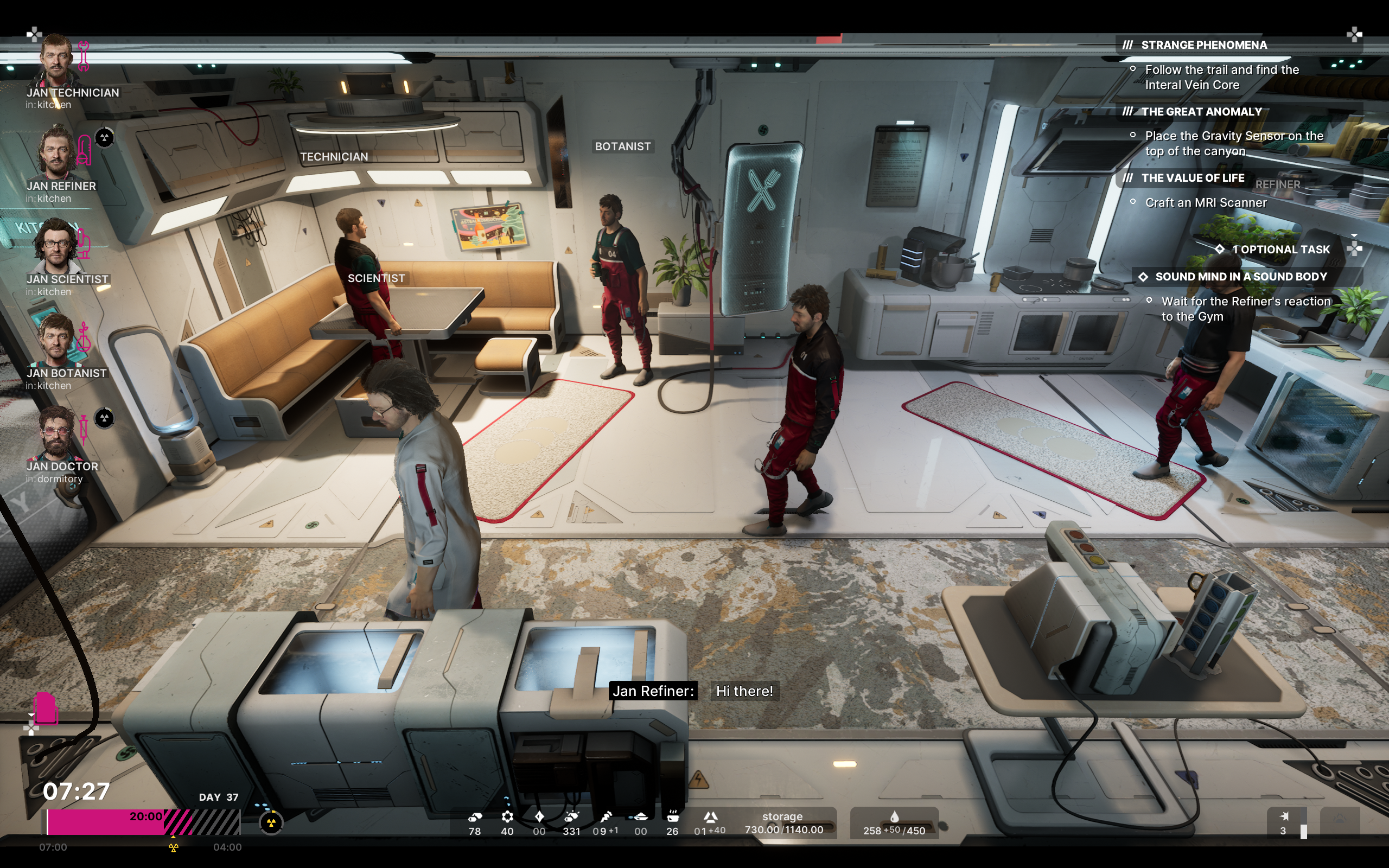 The Alters screenshot showing