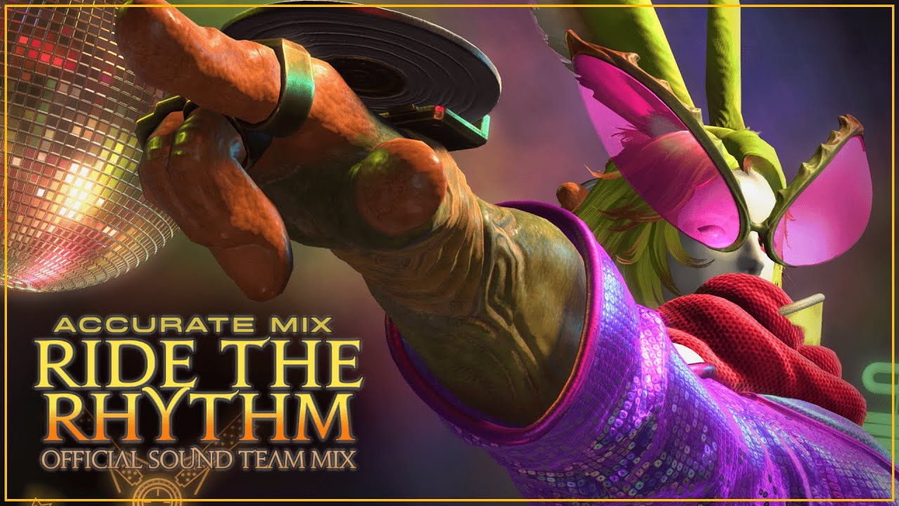 FFXIV OST: Ride the Rhythm ~ Complete Mix (Full Stereo, No Loop) | Arcadion M5 Theme - YouTube
