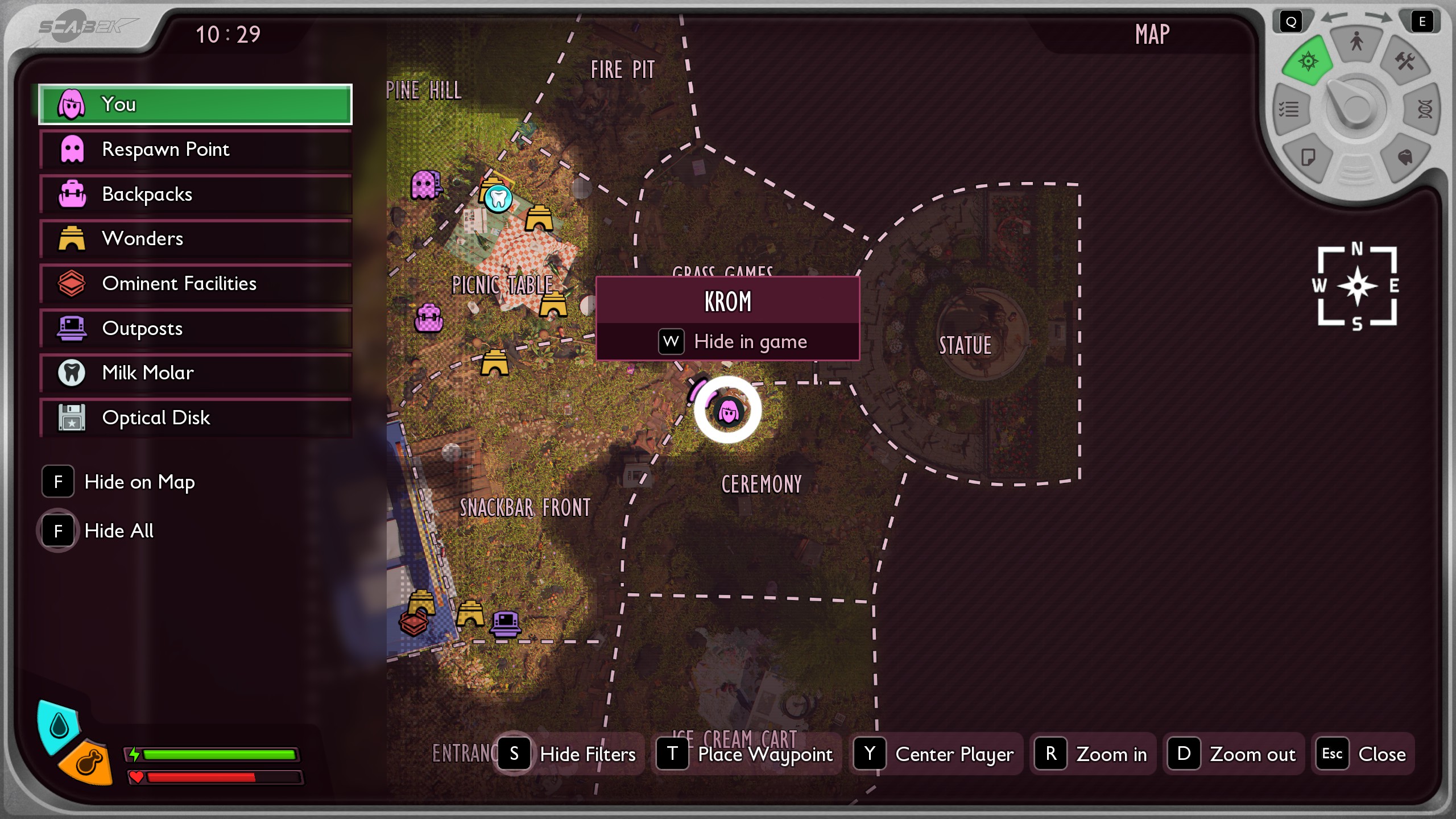 Grounded 2 briefcase code - Lectern location