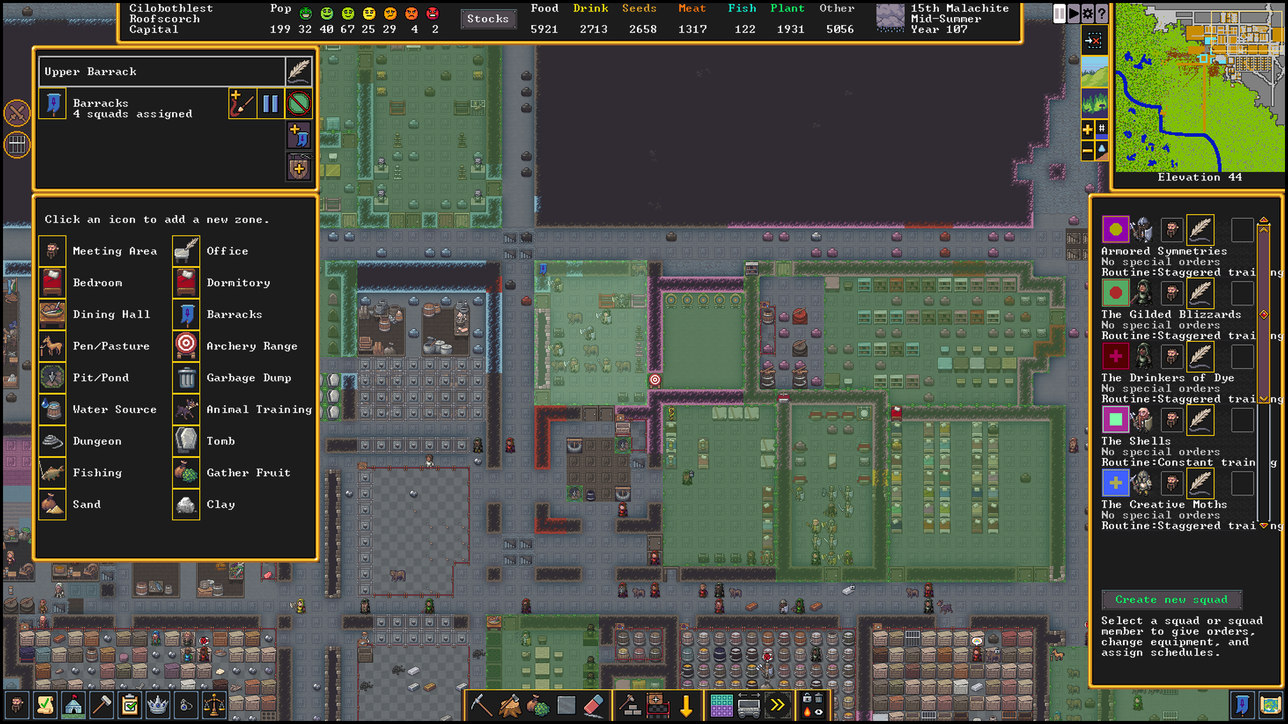 Dwarf Fortress defenses