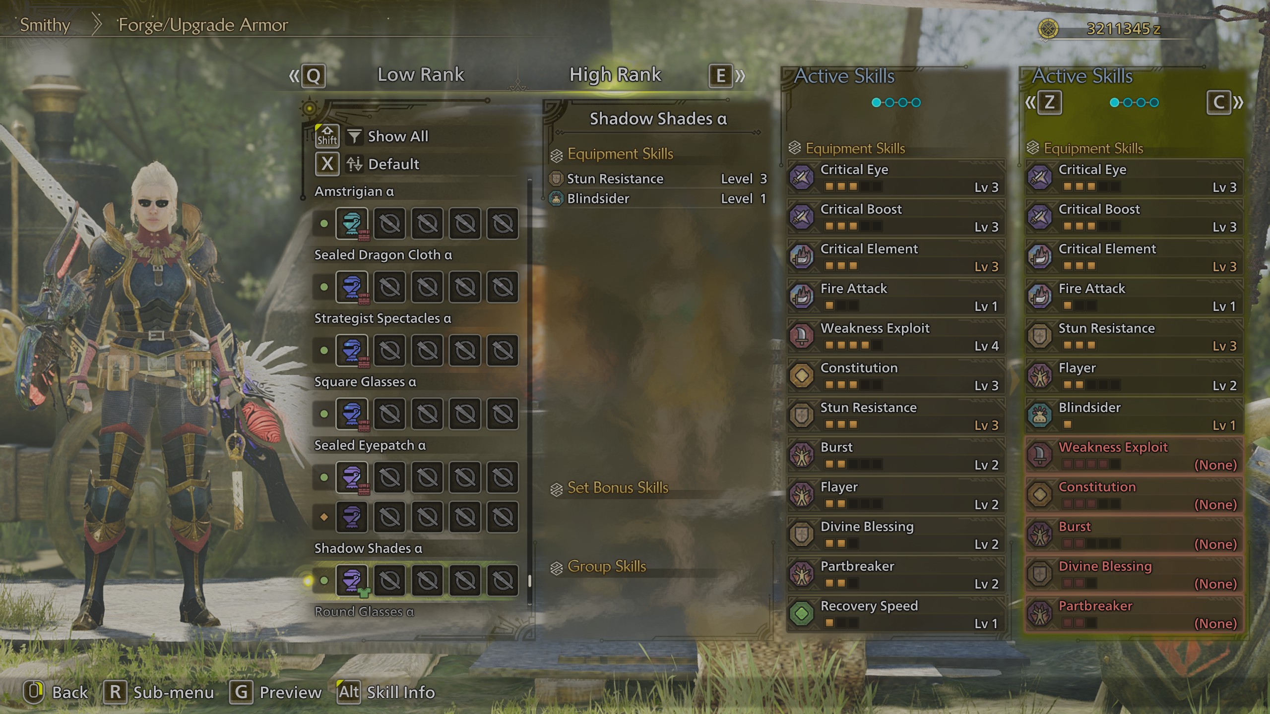 Monster Hunter Wilds Flamefete -  Shadow Shades