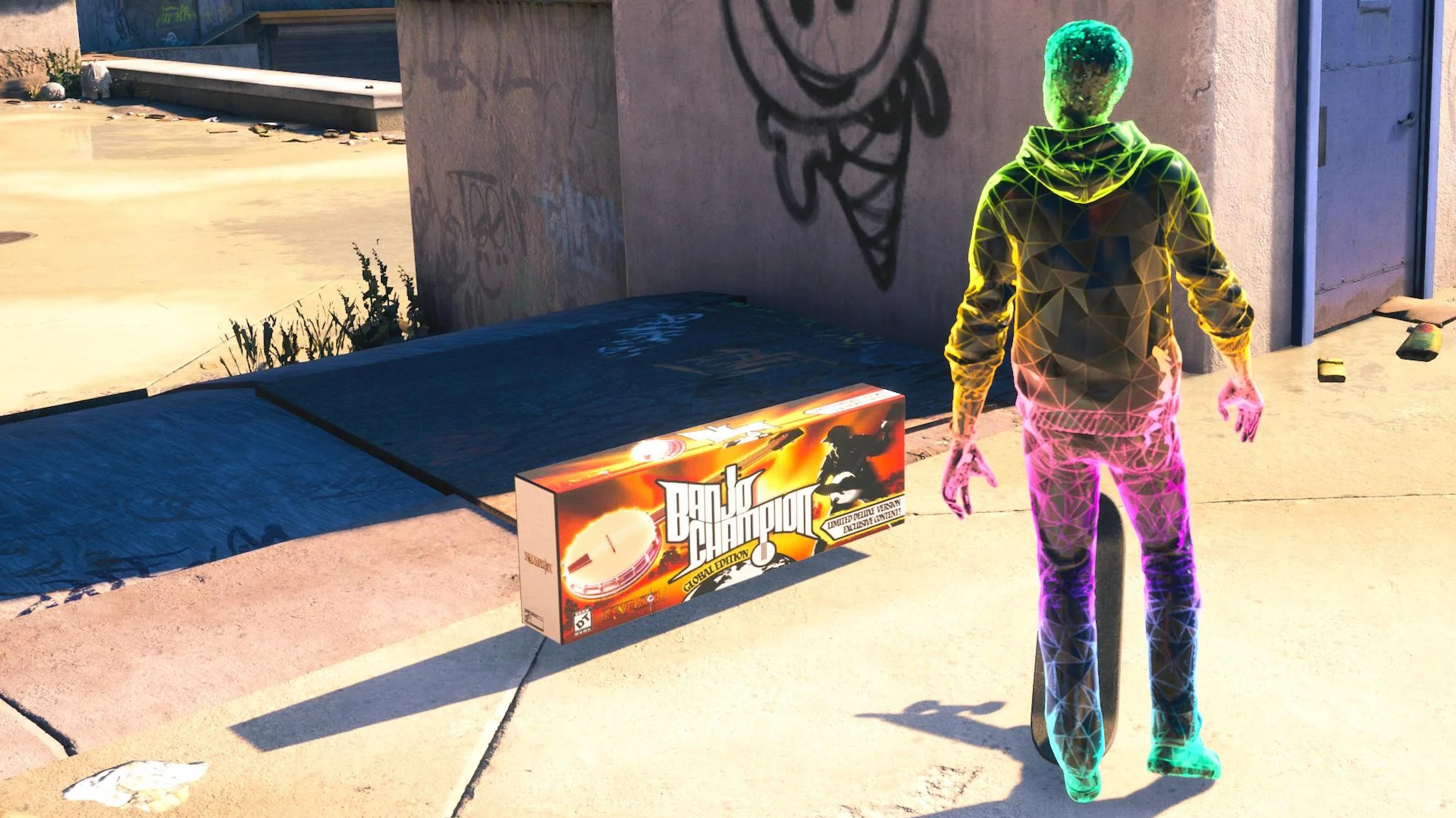 Banjo Champion box in THPS3+4