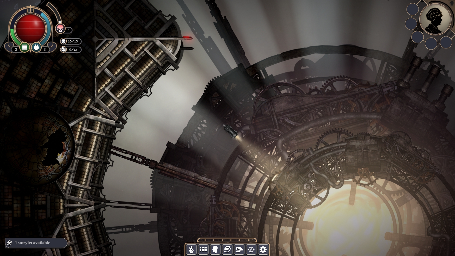 A clockwork sun