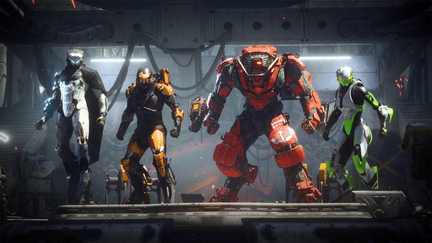 Javelins in Anthem.