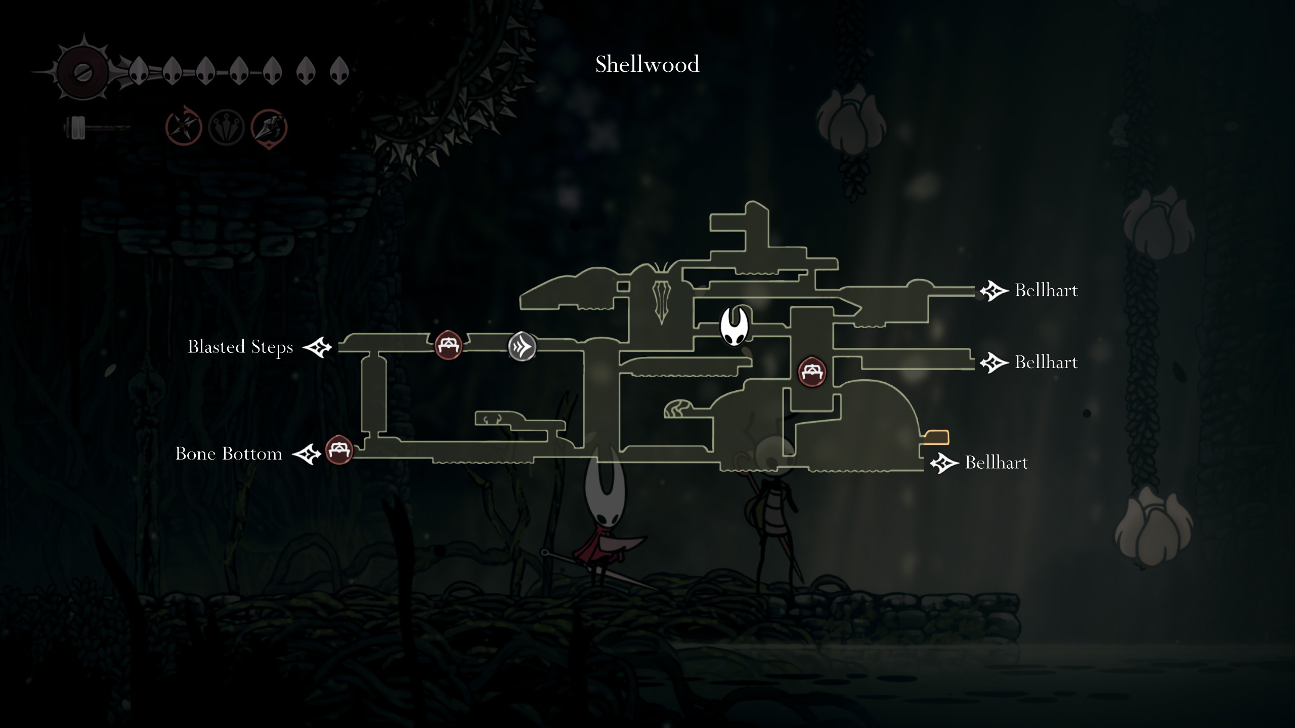 Hollow Knight: Silksong mementos - Seth in Shellwoods