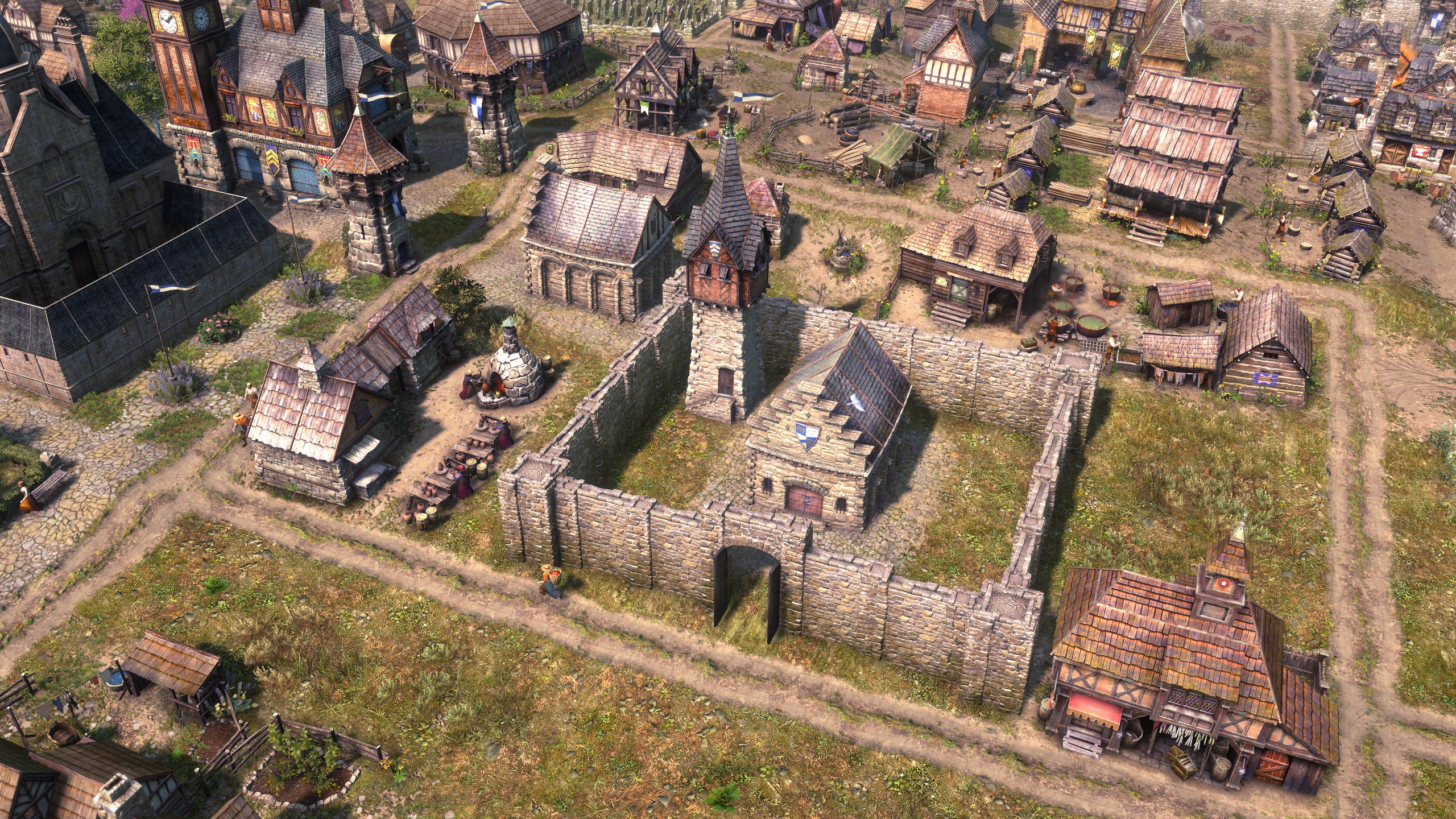 A medieval city