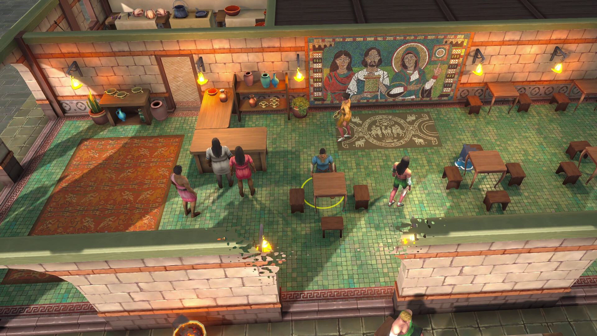 A tavern in Streets of Fortuna.
