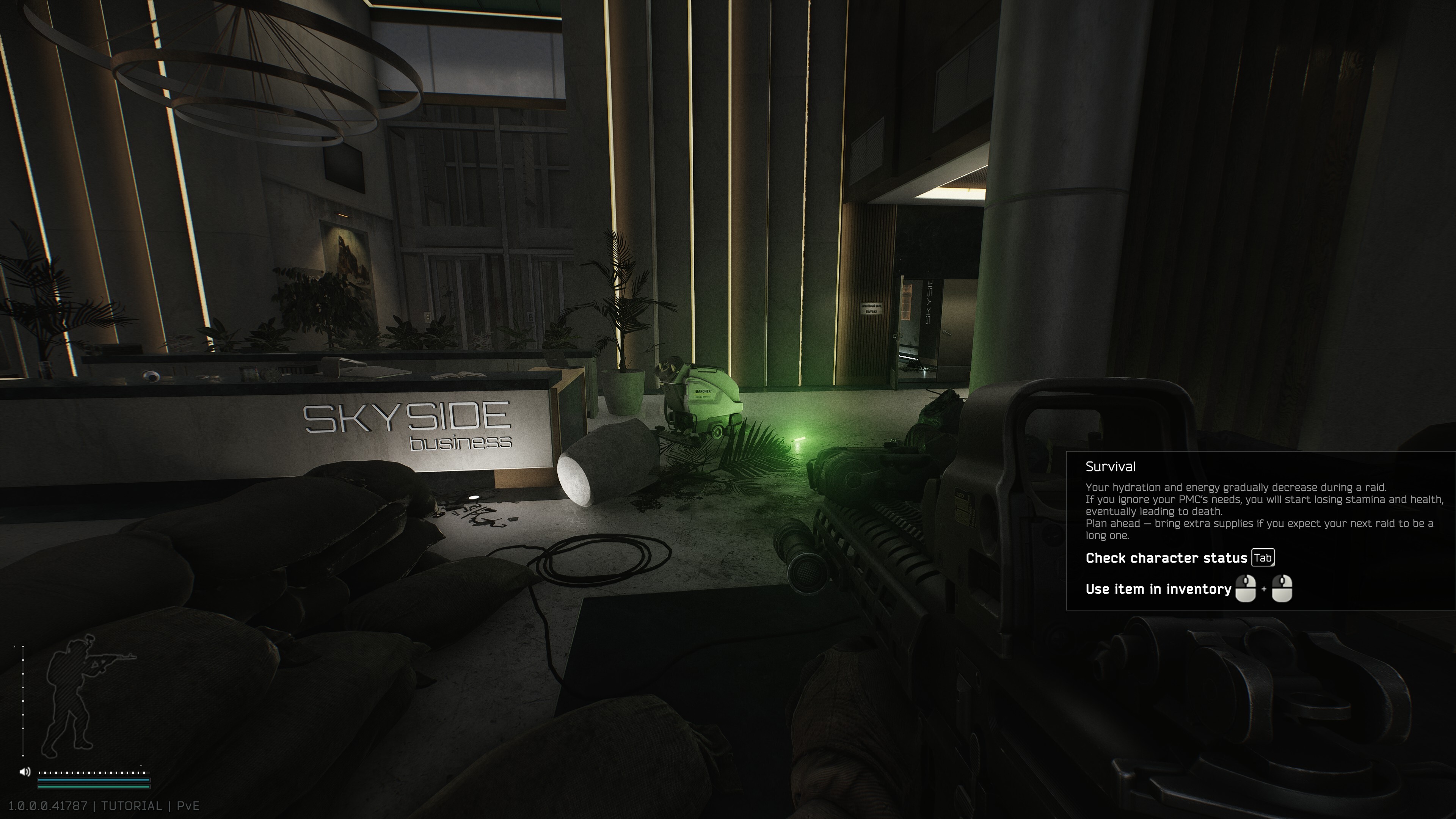 Escape From Tarkov tutorial LEDX - Skyside