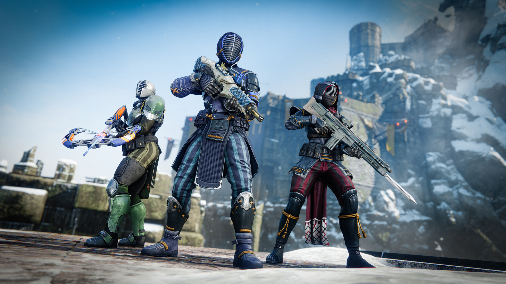 Images from Destiny 2's Renegades expansion