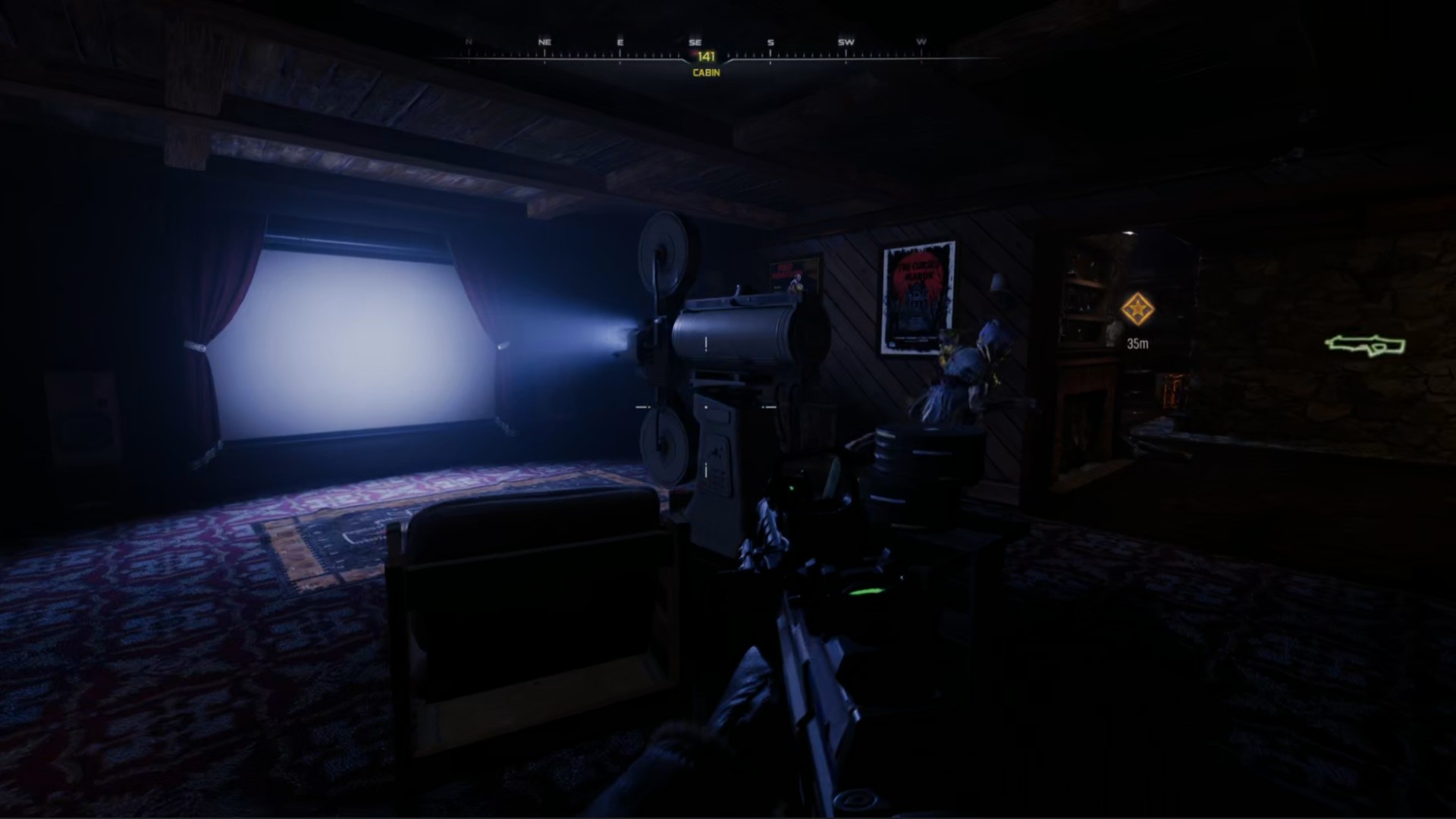 Black Ops 7 Ashes of the Damned - Black Lake Projector