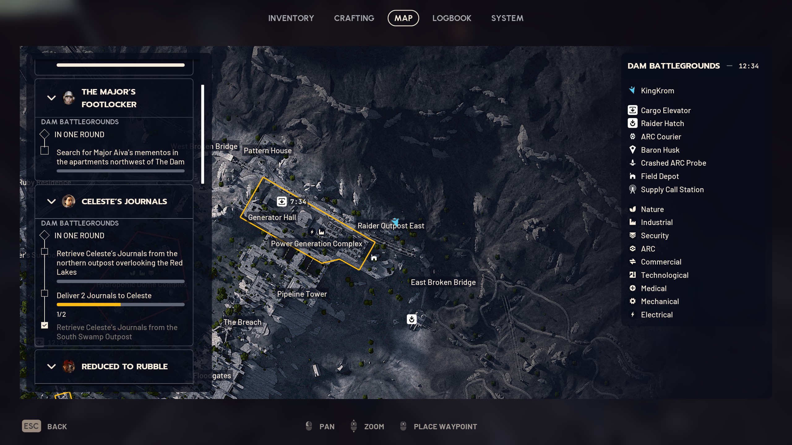 Arc Raiders Celeste's Journals - Second location