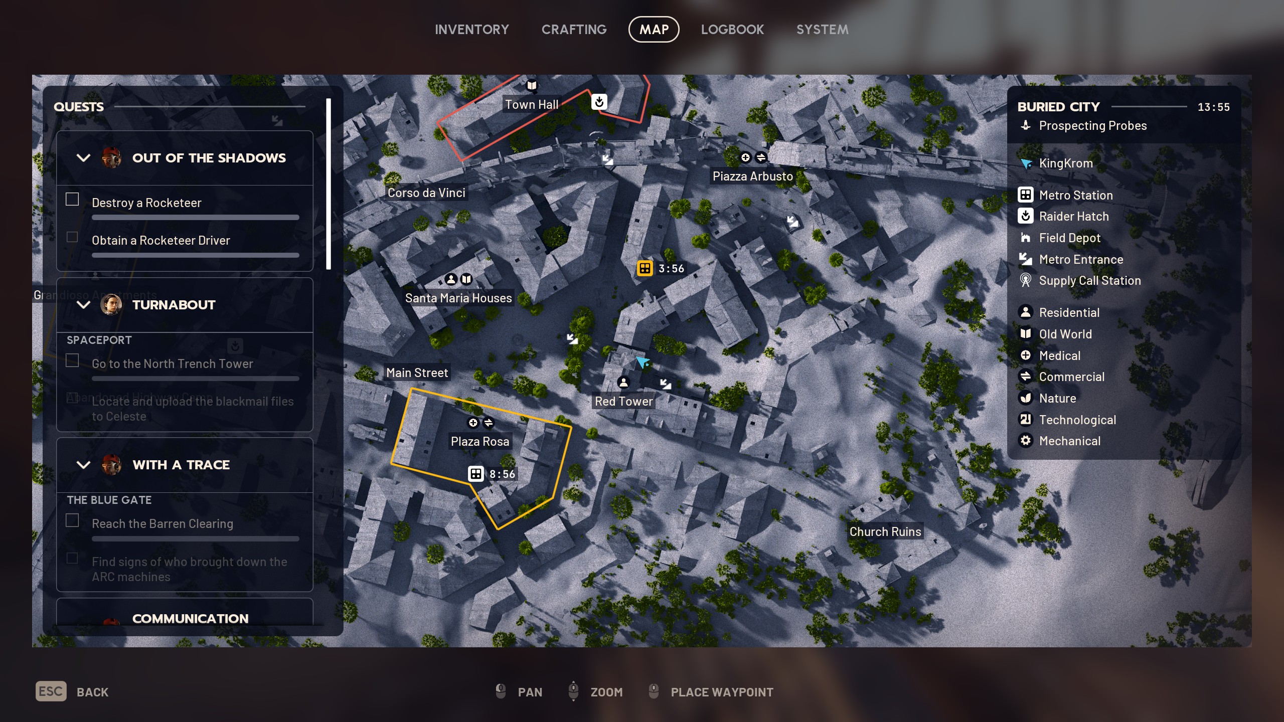 Arc Raiders Communication Hideout quest - Terminal location