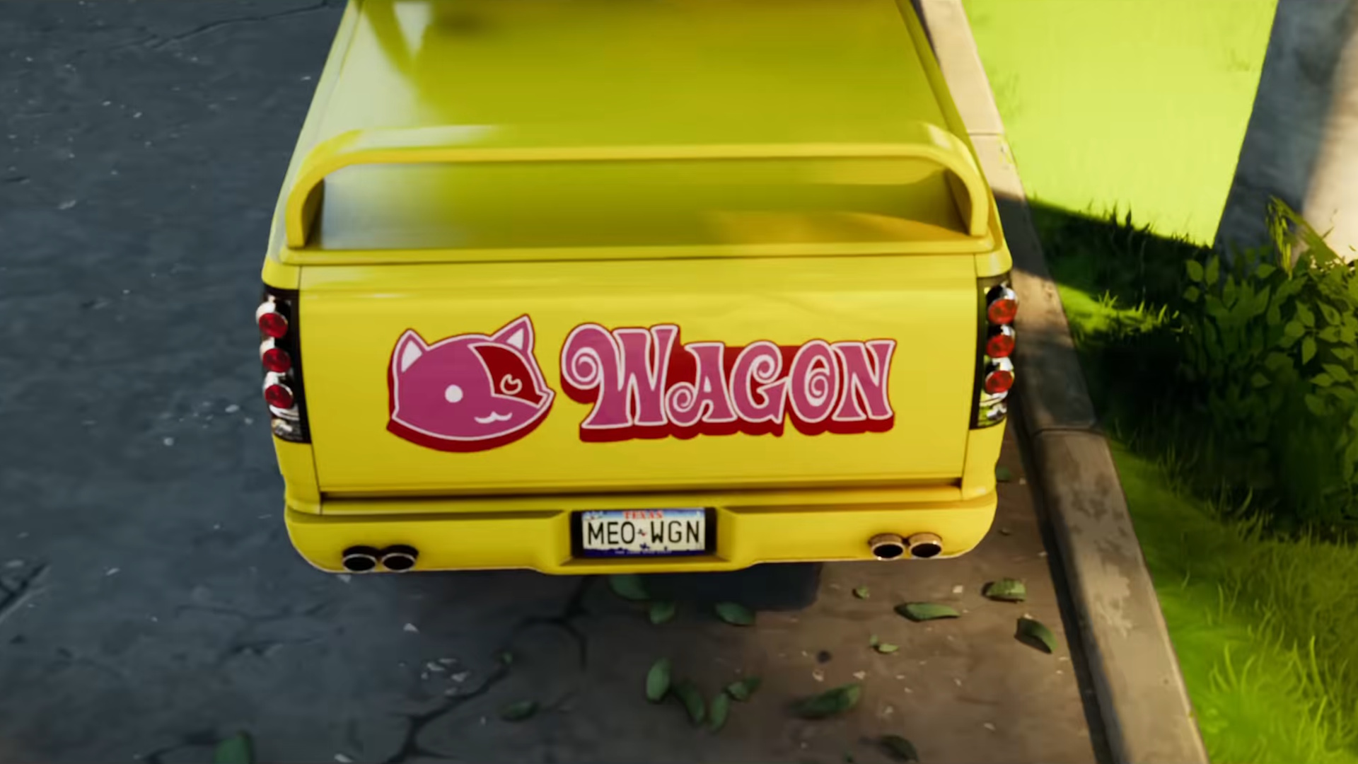 Censored Pussy Wagon in Fortnite