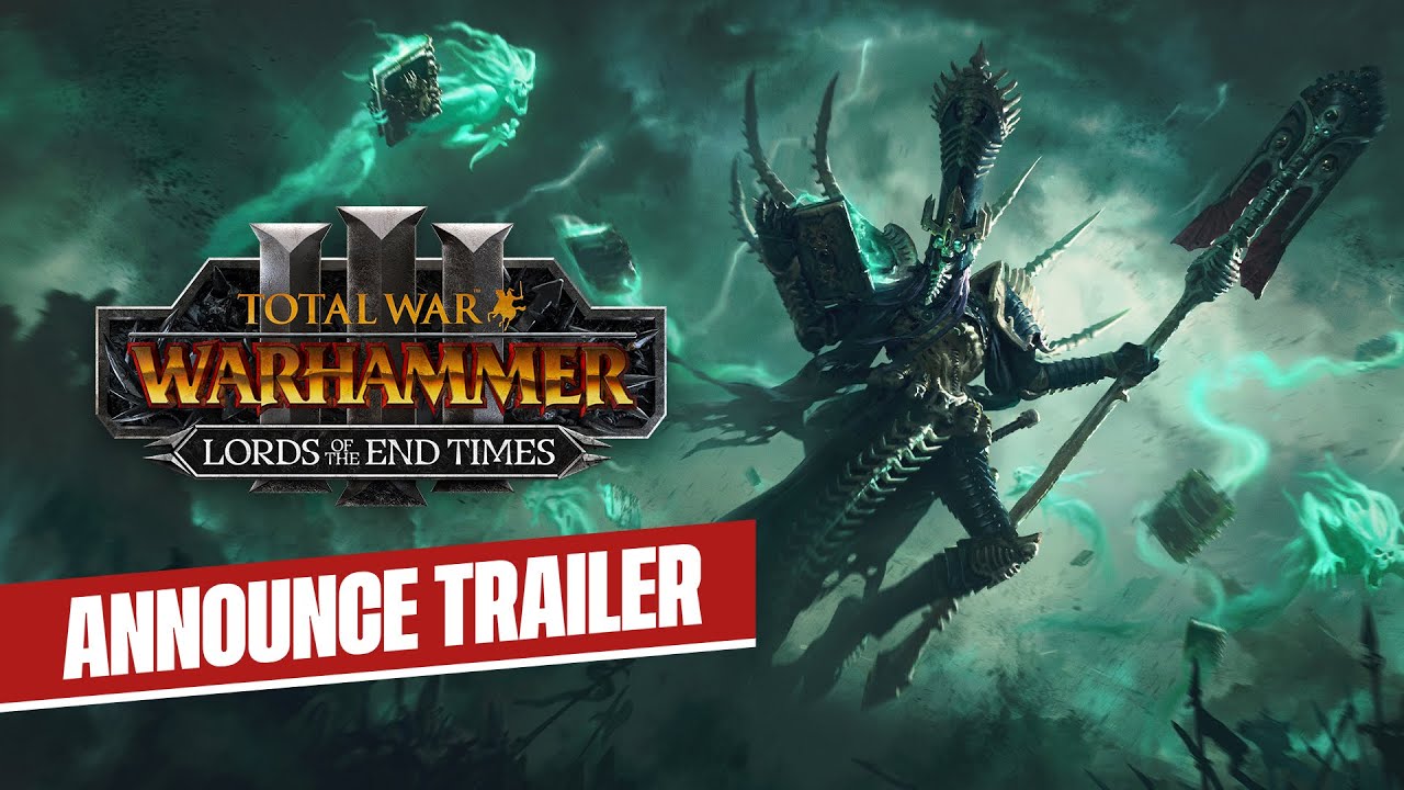 Total War: WARHAMMER III - Lords of the End Times - Announce Trailer - YouTube