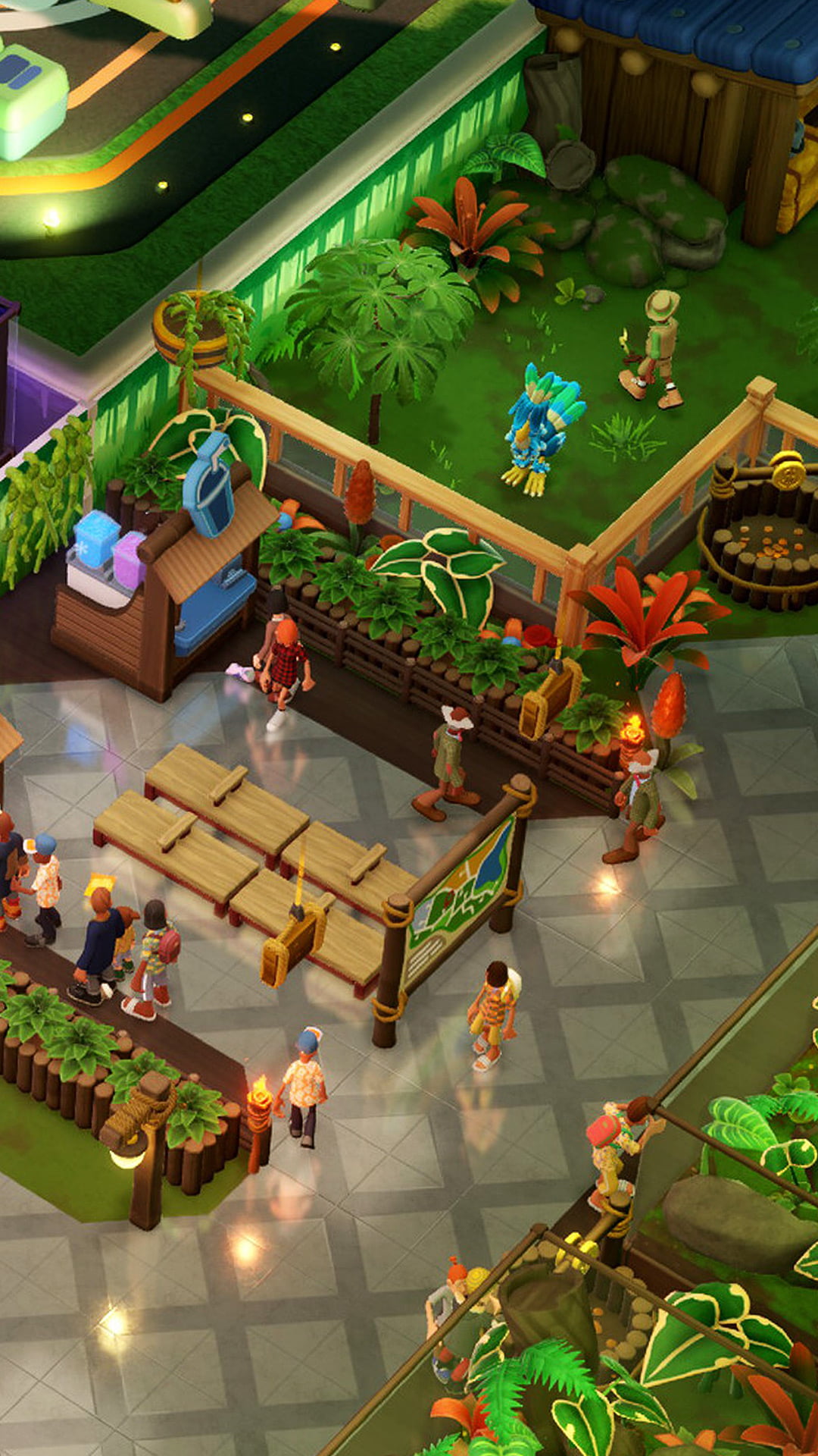 The Zoo area of the museum added to Two Point Museum