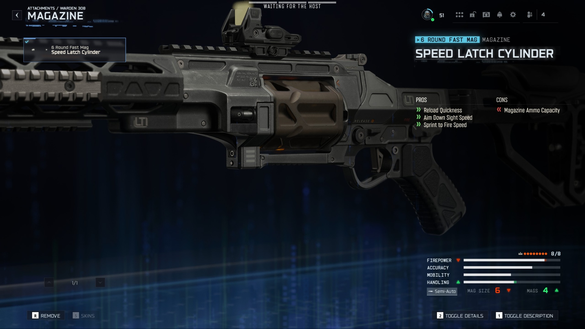 Black Ops 7 Warden 308 build