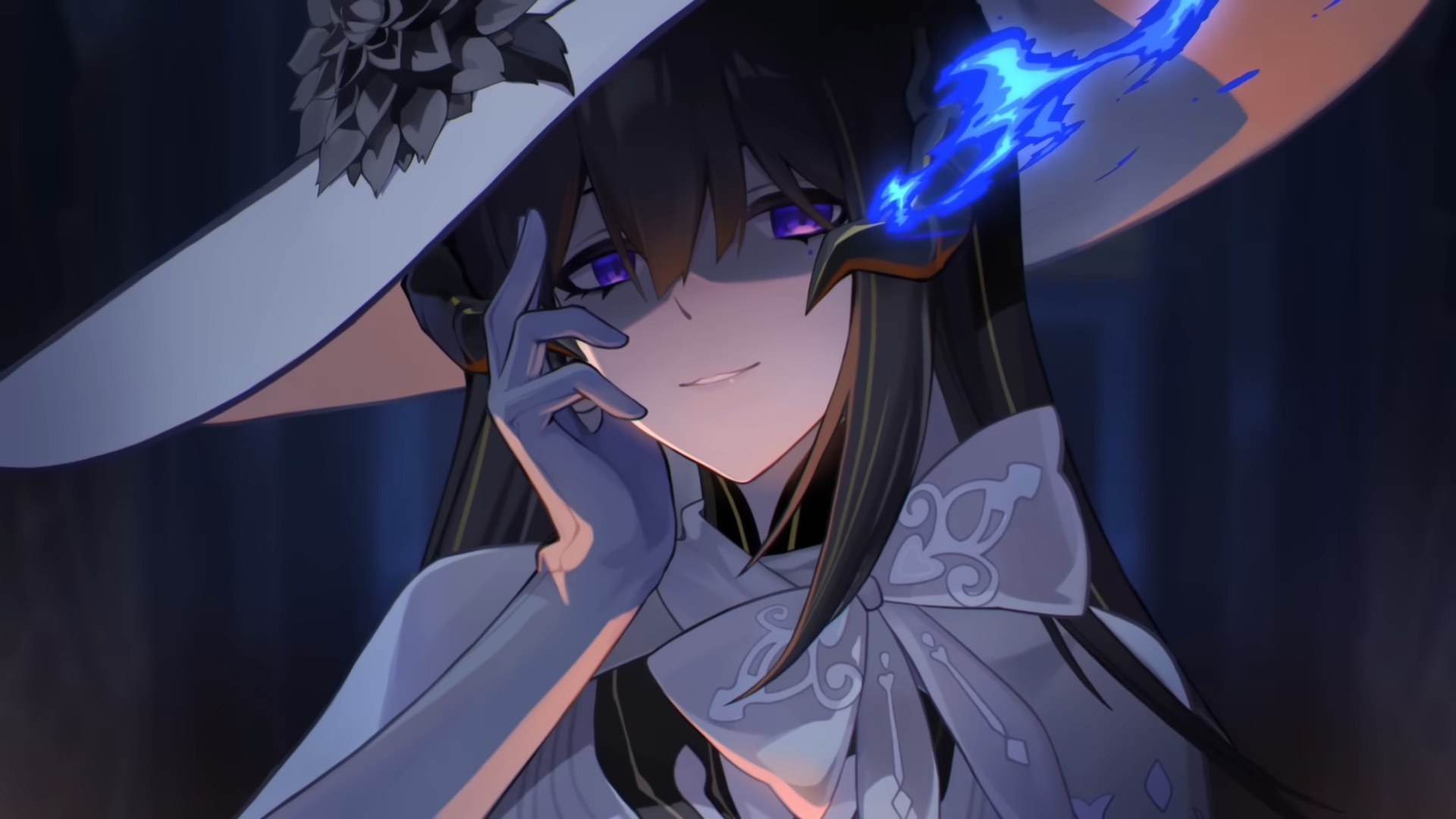 Honkai Star Rail banners - close up of The Dahlia from Myriad Celestia trailer