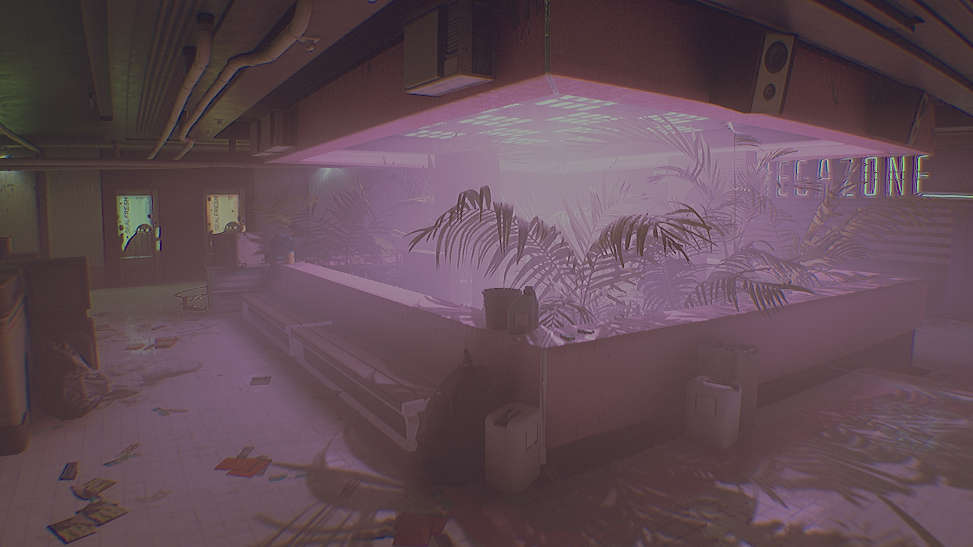 Routine sci-fi horror game