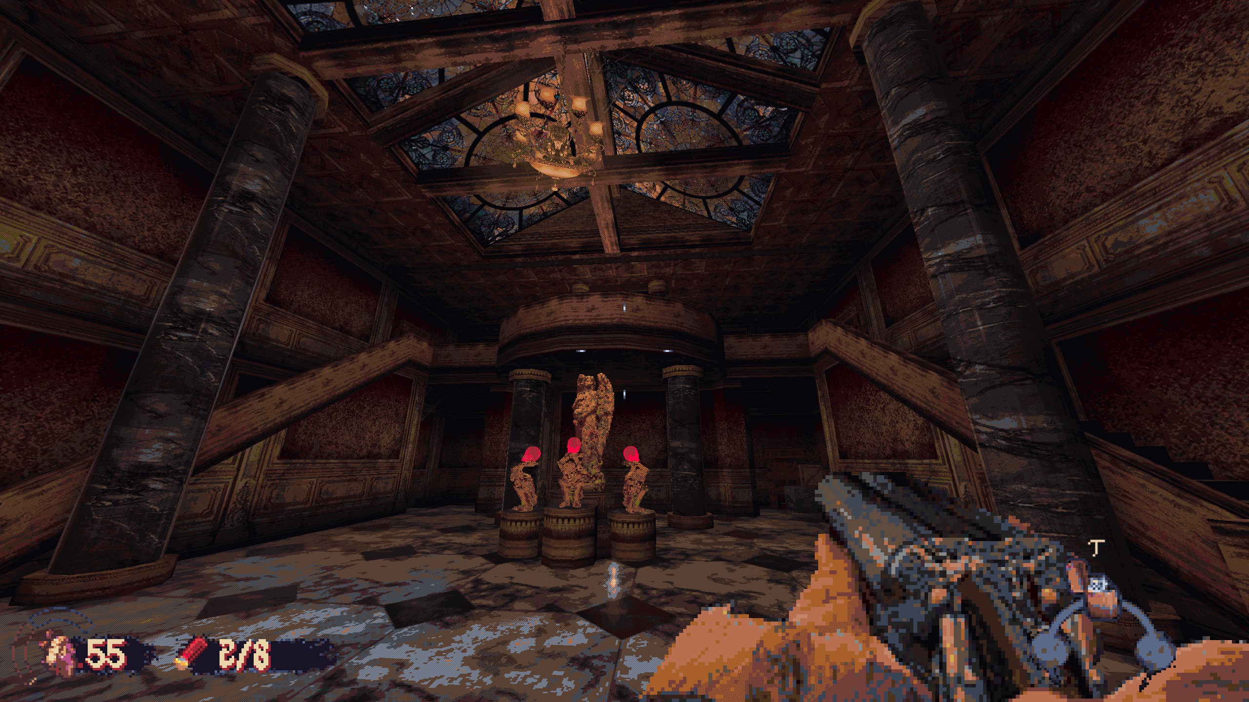 Cultic Ornate foyer with starewells