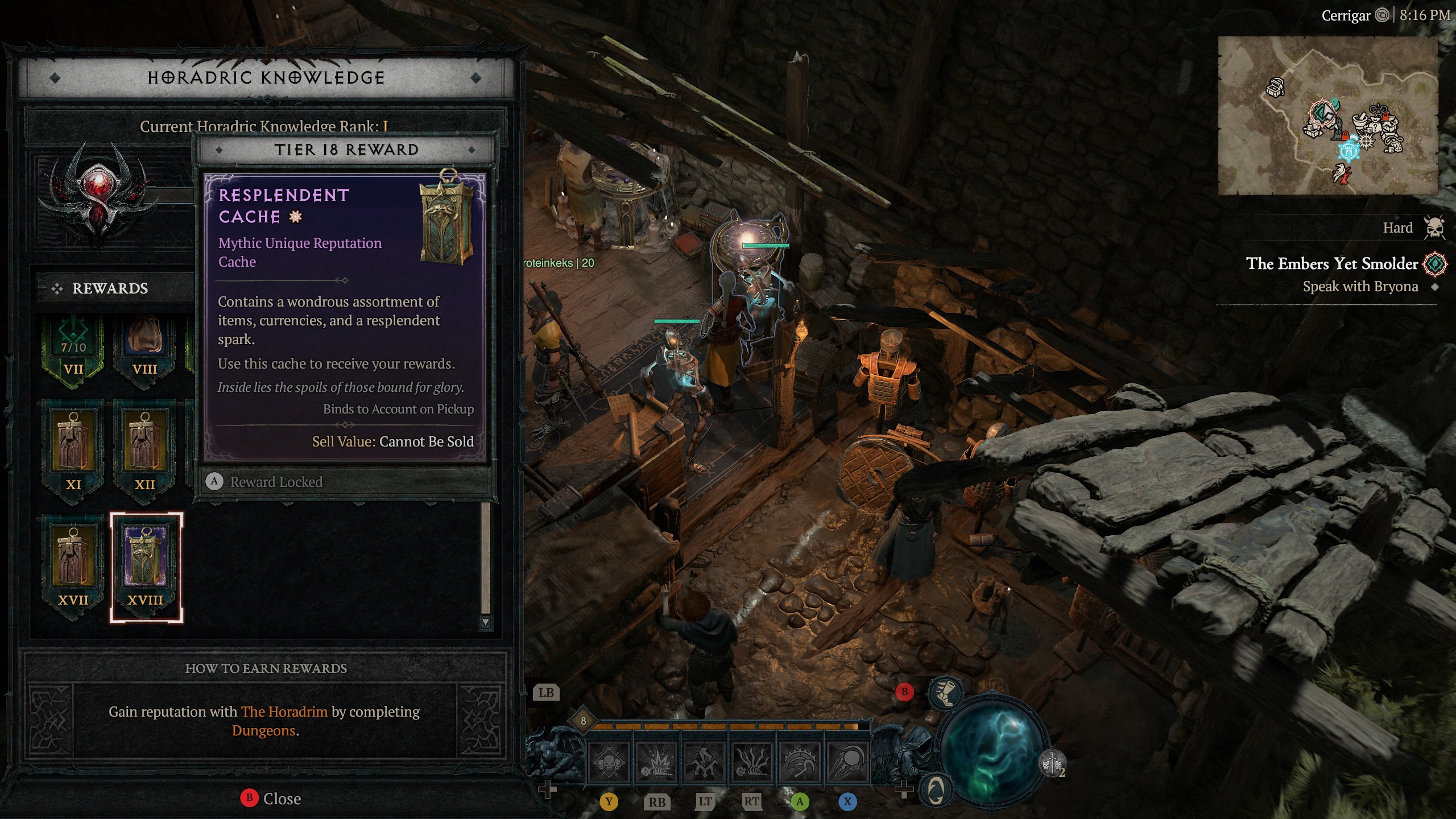Diablo 4 Resplendent Sparks cache