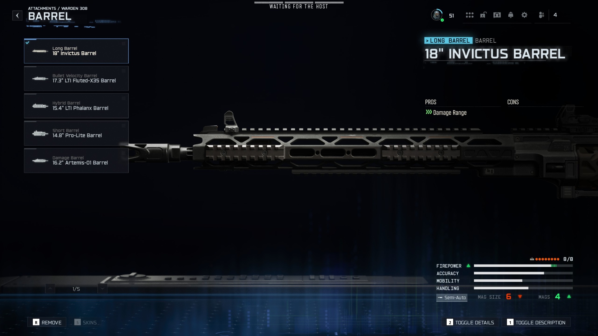 Black Ops 7 Warden 308 build