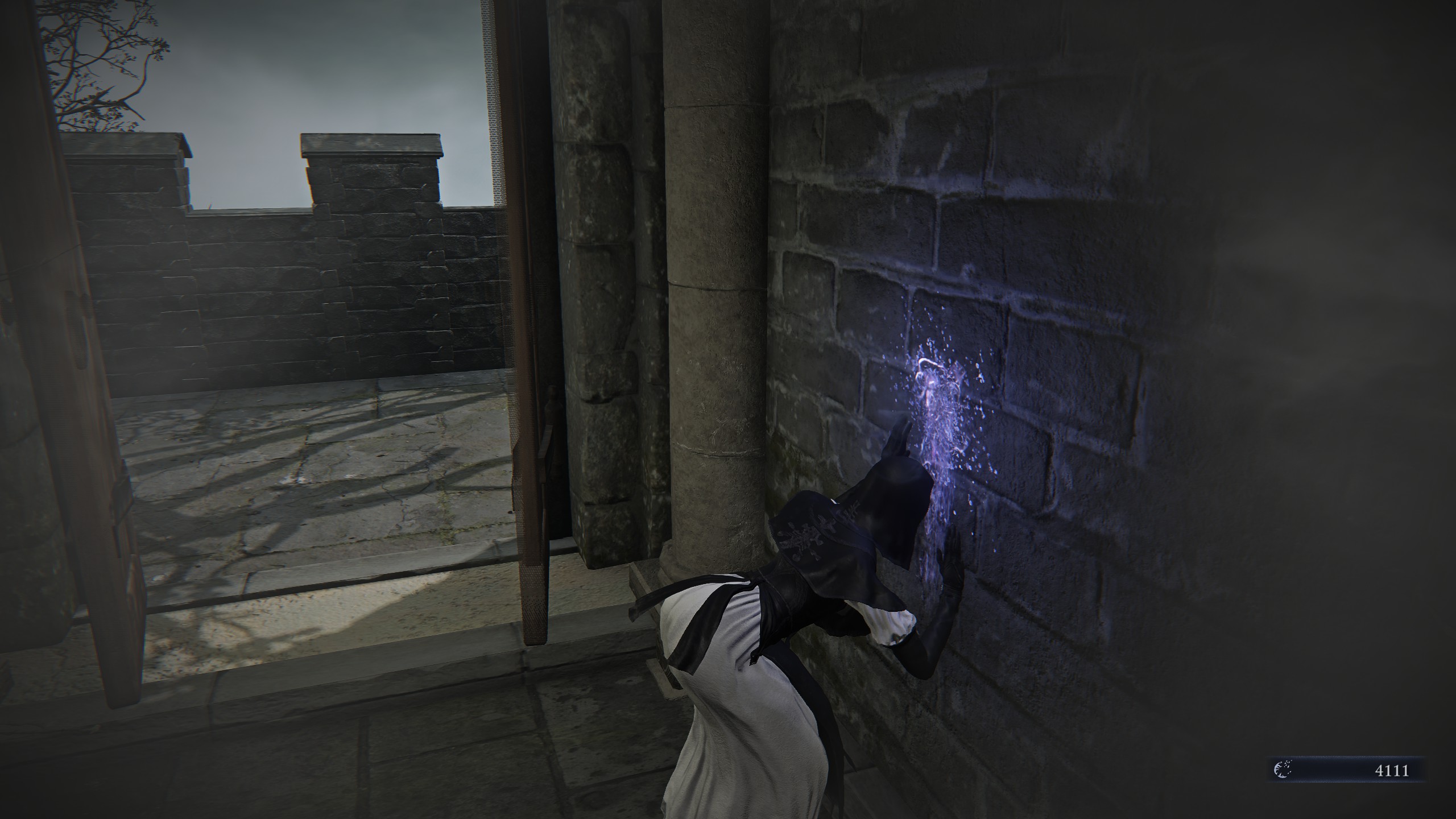 Elden Ring Nightreign Undertaker licking wall