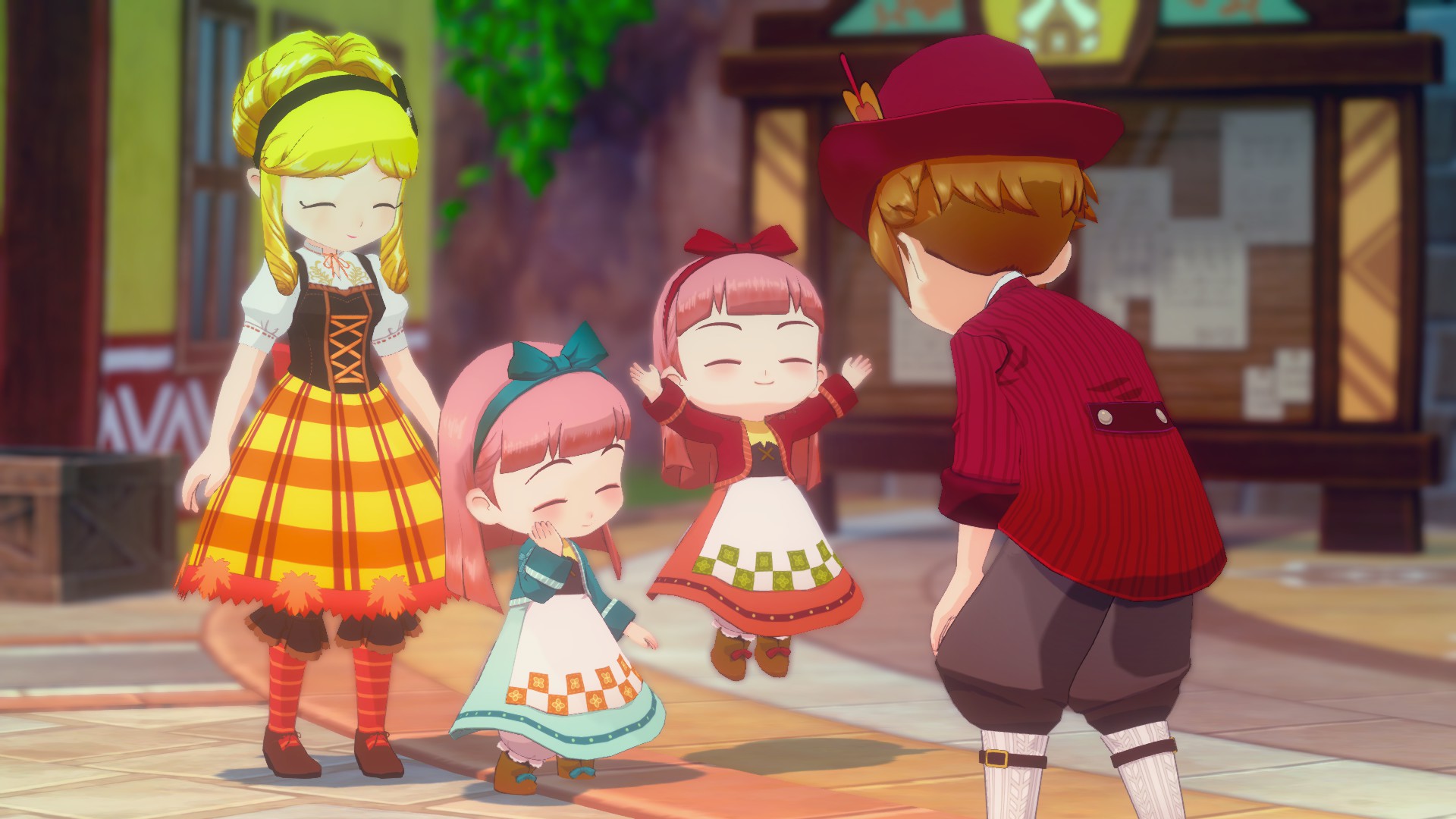 Pics around the town in Story of Seasons: grand Bazaar